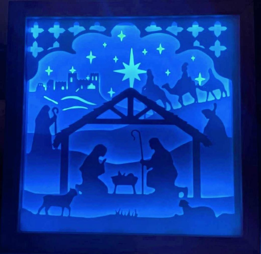lightbox Crèche 1