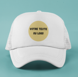 casquette personnalisée