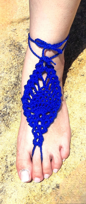 Sandales pieds nus en crochet – Image 9
