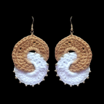 boucles d’oreilles en crochet fait main